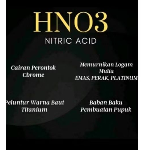 C.K Asam Nitrat Hno3 (1Liter)