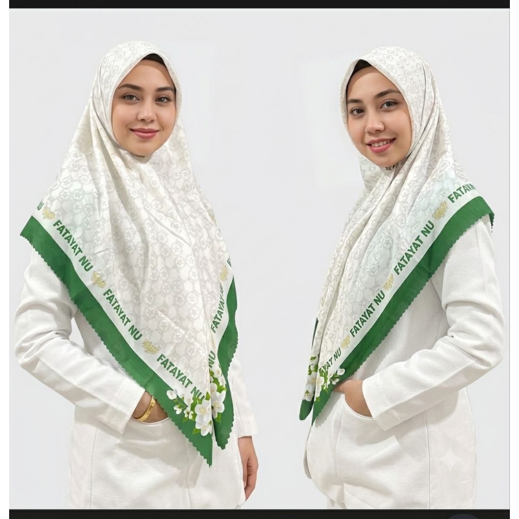 HIJAB FATAYAT MELATI JASMINE HIJAB SERAGAM FATAYAT