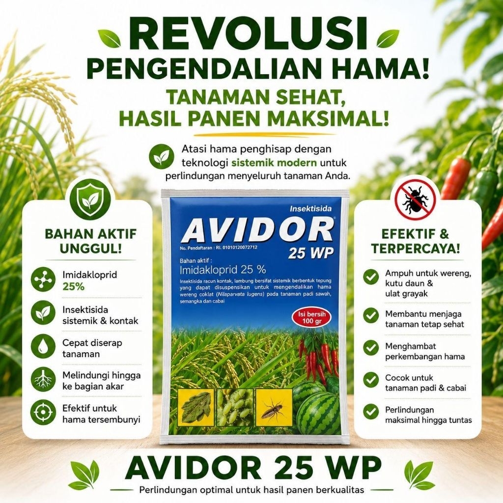 AVIDOR 25 WP 100 GRAM