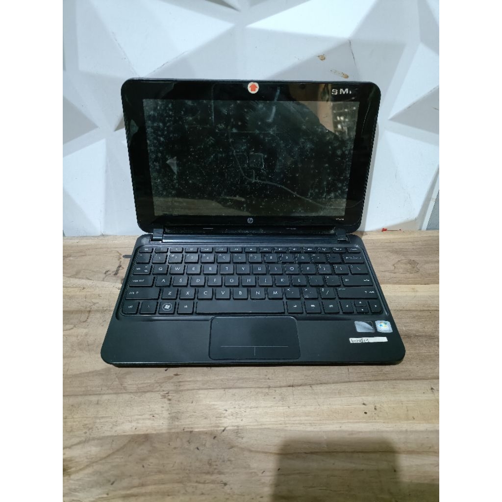 Notebook HP mini 210-1109TU RAM 1GB - HARDISK 350GB - Minus LCD Mati - Mesin hidup -