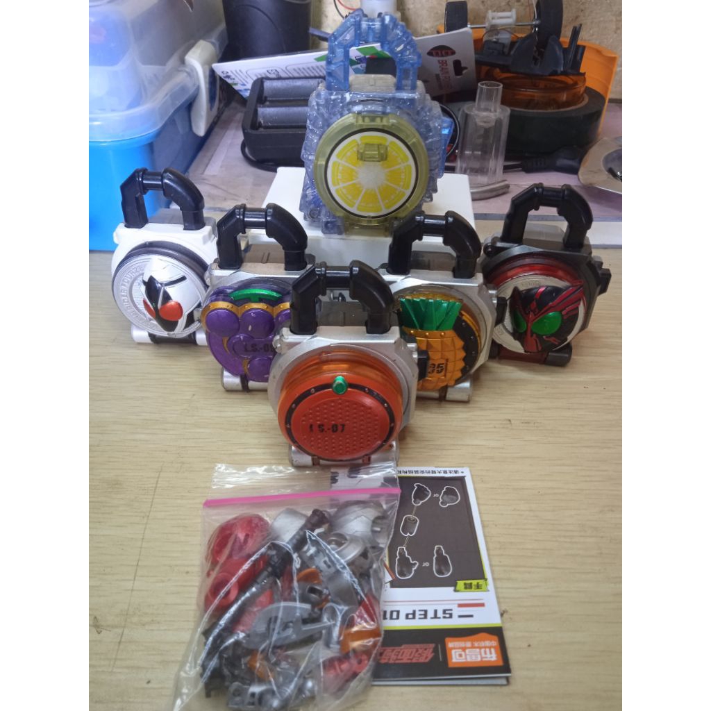 Dx Lockseed Kamen rider Gaim Set