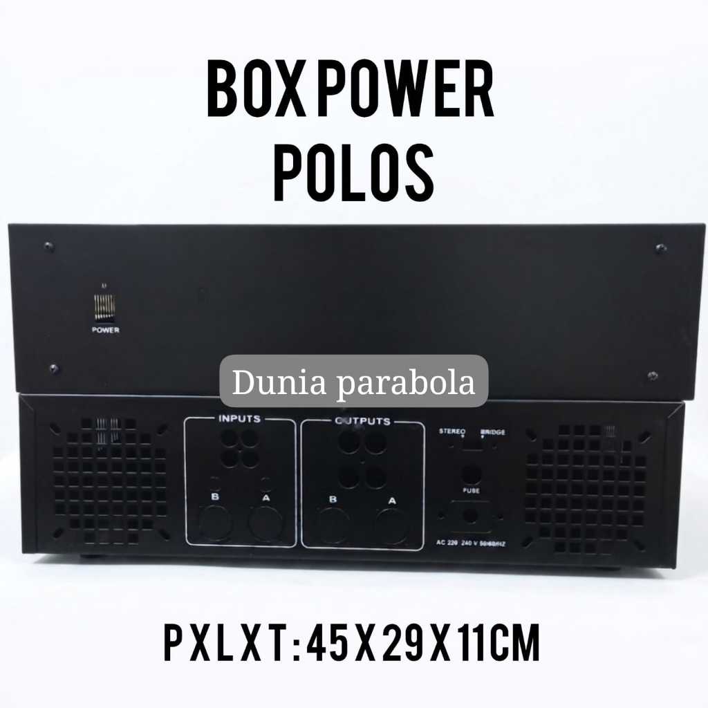 box power amplifier POLOS - BOX AMPLI BESAR POLOS