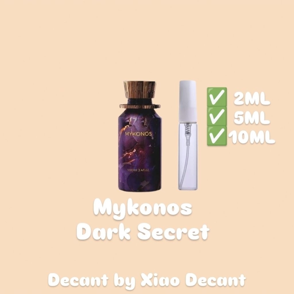 Decant Mykonos Dark Secret 2ML 5ML 10ML
