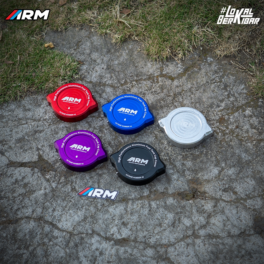ARM ARUMI COVER TUTUP TANGKI VARIO BEAT SCOOPY MIO FINO AEROX FULL CNC