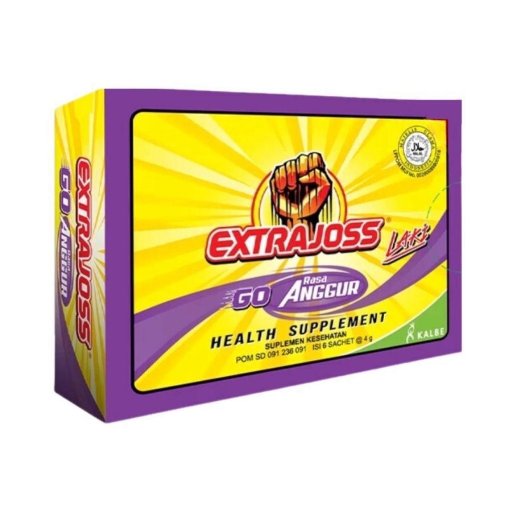 EXTRA JOSS Rasa Anggur (6 x 4g)