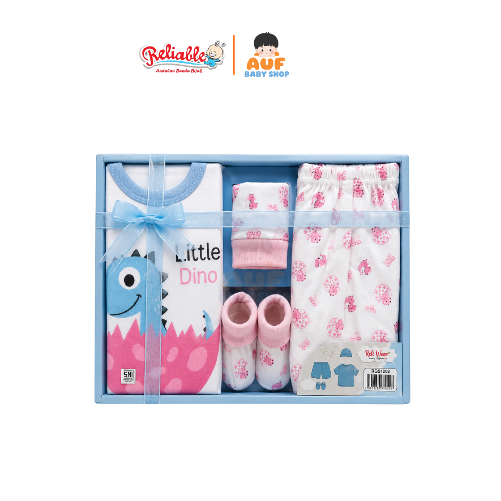 Reli Wear Baby Set Bam Bam RGS-1201| Reli Wear Baby Set Bam Bam RGS-1202 | Kado Giftset Premium Baby