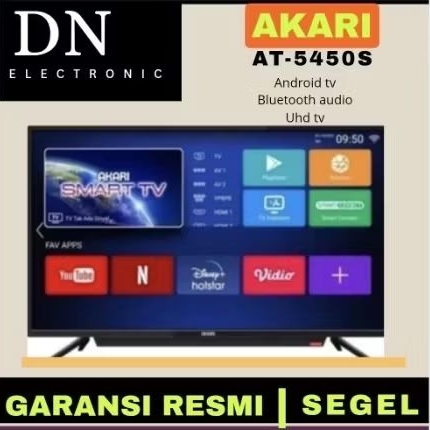 AKARI SMART ANDROID TV 50INCH AT-5450S digital tv