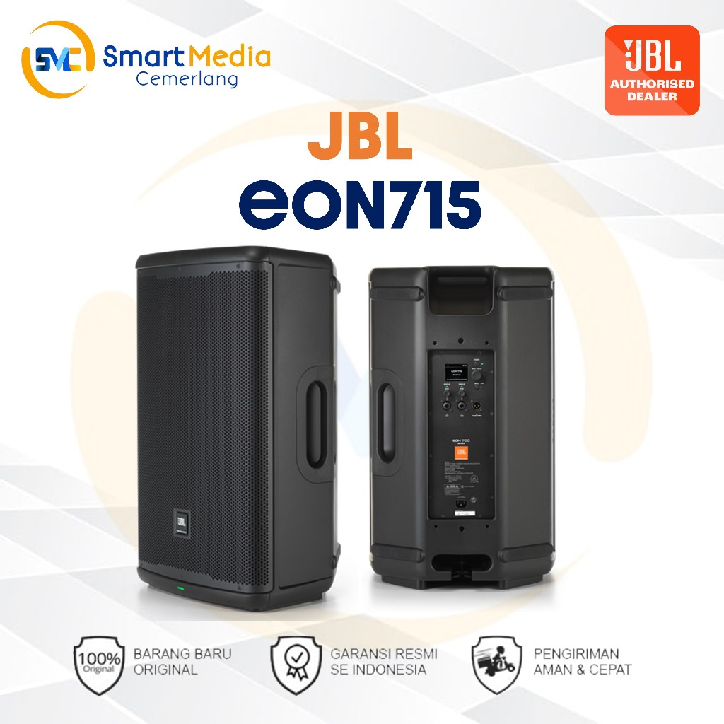 Speaker Aktif JBL EON715 EON 715 EON-715 15 inch dgn Bluetooth