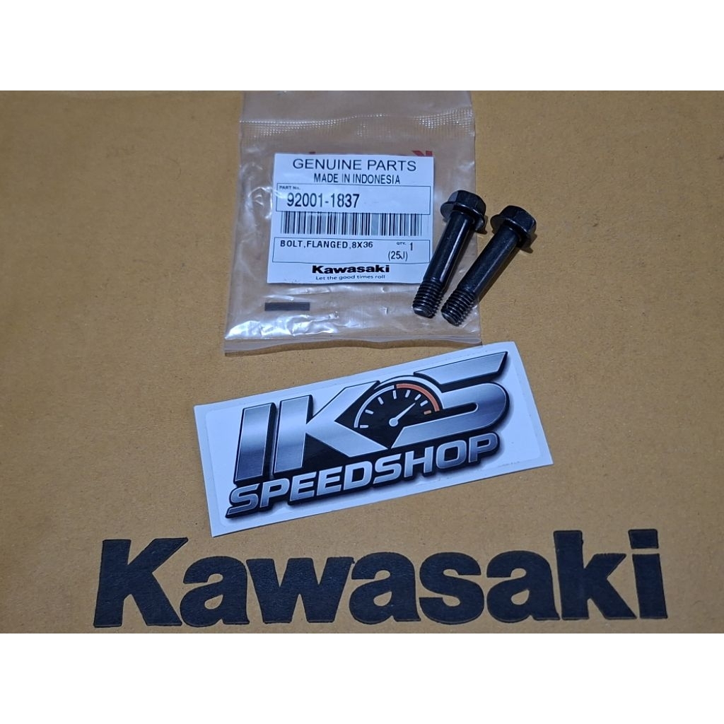 BAUT DUDUKAN KALIPER DEPAN NINJA R SS RR KAZE R ORIGINAL KAWASAKI 92001-1837