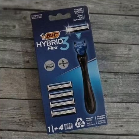 BIC Hybrid Flex 3 Razor Pisau Cukur Singapore