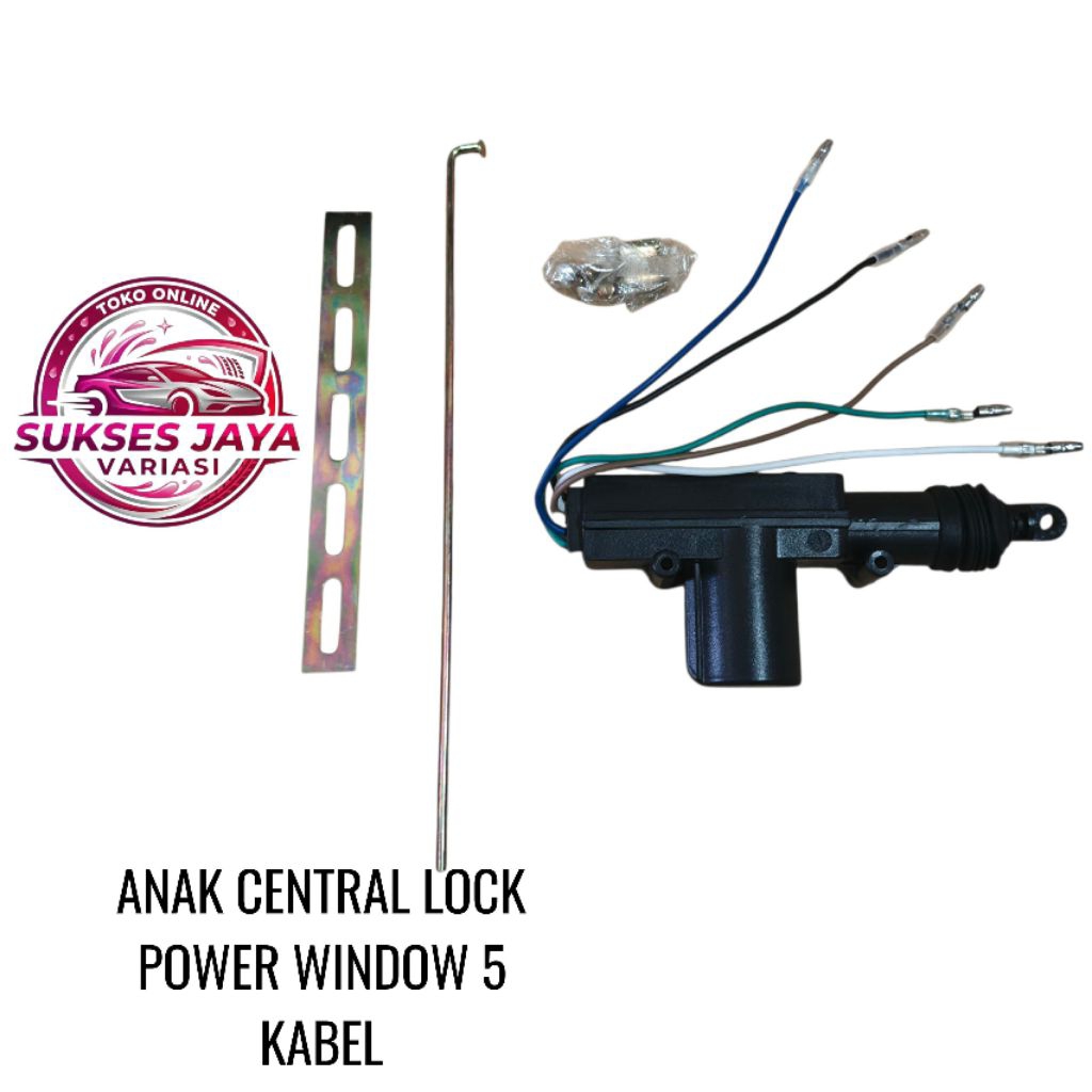 ANAK CENTRAL LOCK KABEL 5 / CENTRAL LOCK KABEL 5 UNIVERSAL