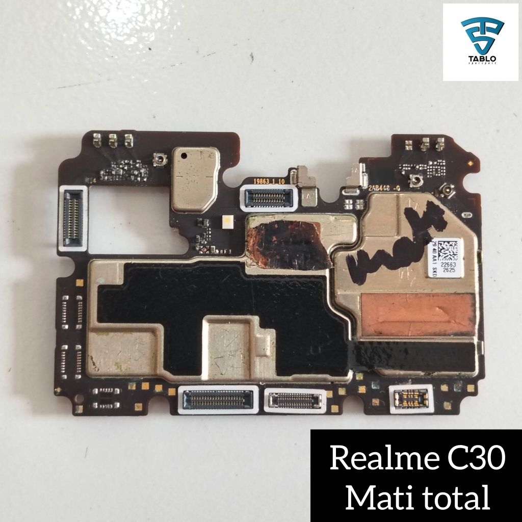mesin Realme C30 mati total