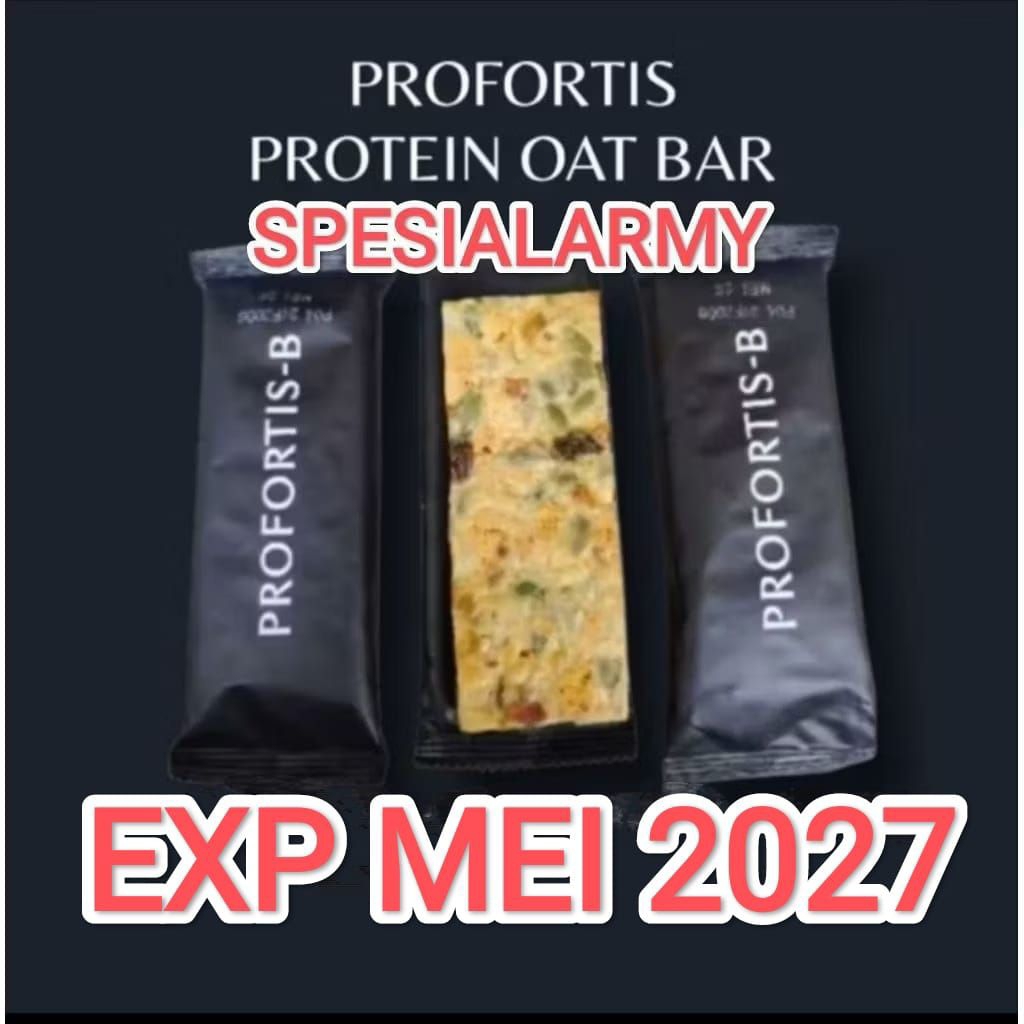 PROFORTIS B BISKUIT MAKANAN TNI EXP MEI 2027
