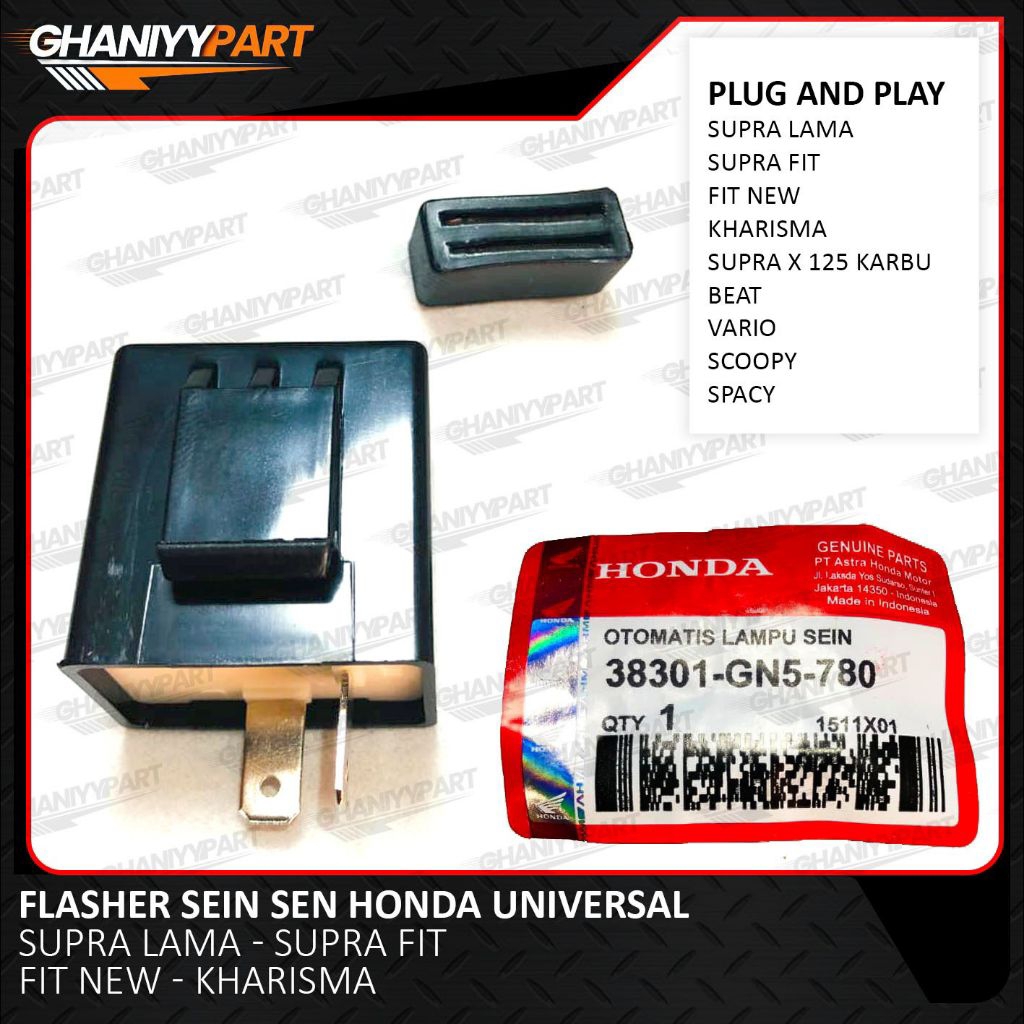 FLASHER LAMPU SEN SEIN OTOMATIS HONDA GRAND SUPRA X SUPRA FIT ASTREA PRIMA STAR KEV FLASHER SEIN SUP
