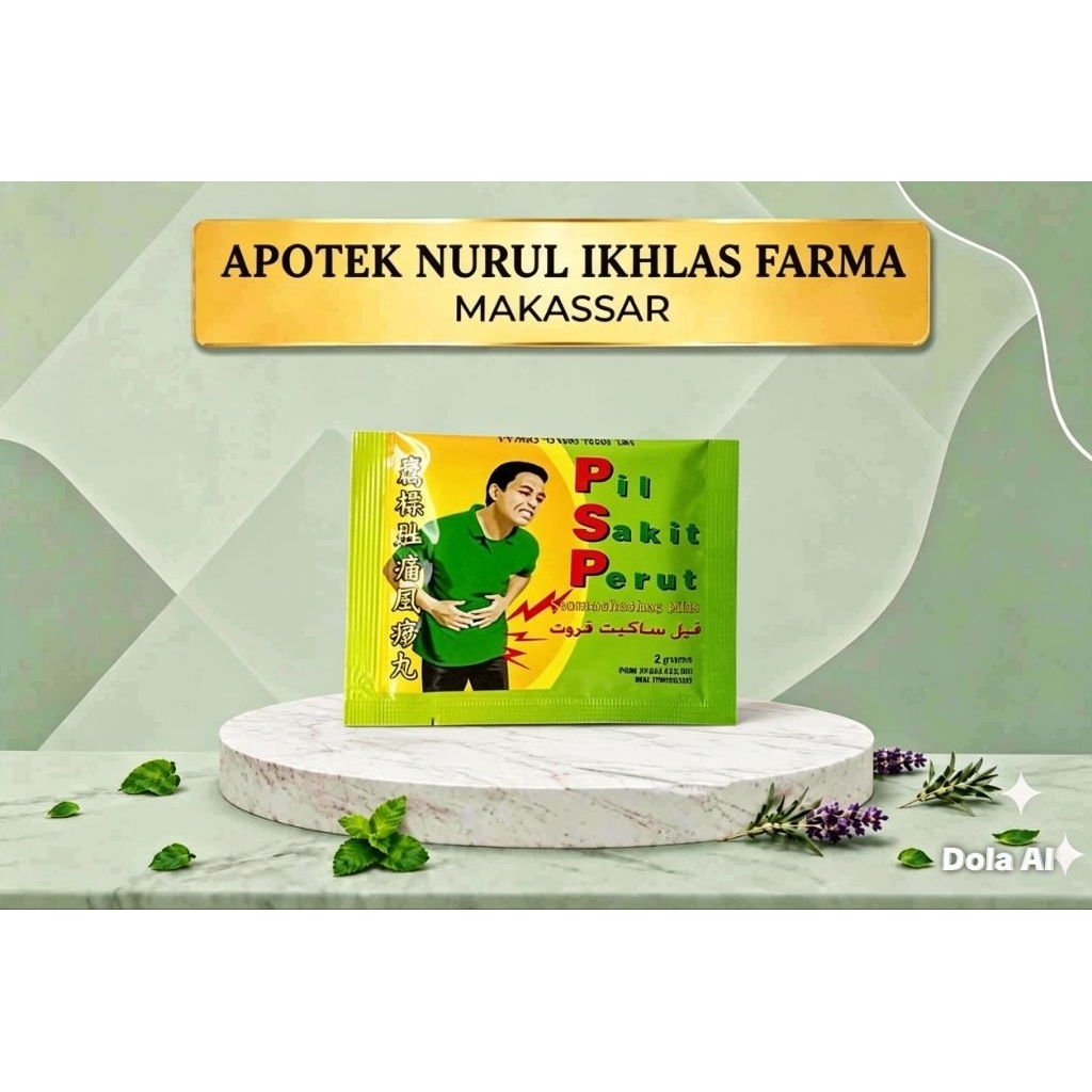 PSP PIL SAKIT PERUT PERSACHET