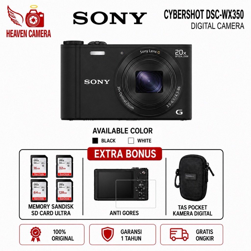 SONY CYBERSHOT DSC WX350 / SONY WX 350 / SONY DSC WX350