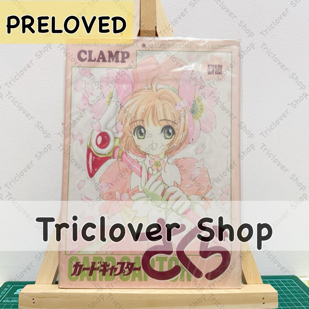 PRELOVED Artbook CARDCAPTOR SAKURA COLLECTION 1 CLAMP Buku Gambar Illustration Book