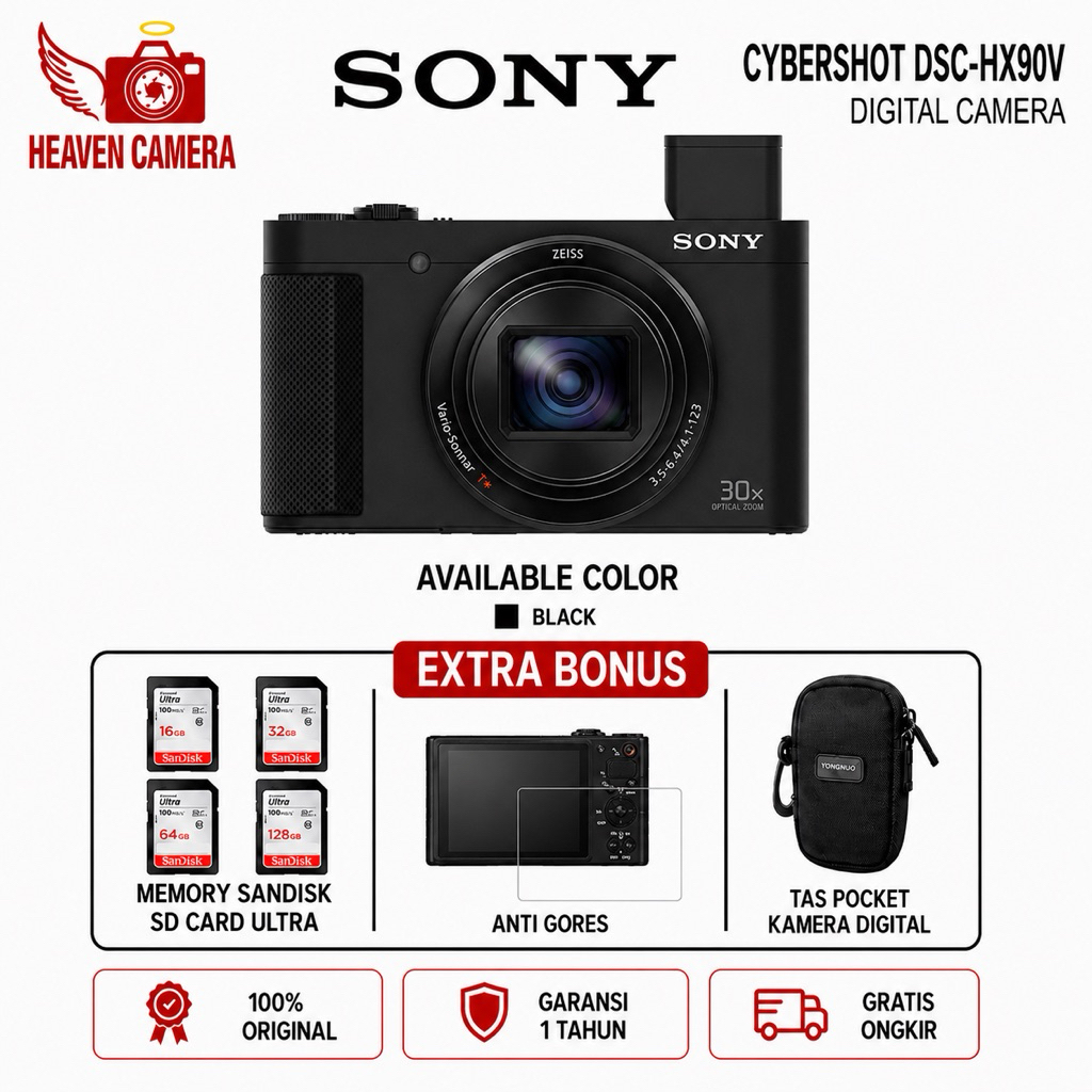 SONY CYBERSHOT DSC HX90V / SONY DSC HX90V /SONY HX90 / SONY HX90V