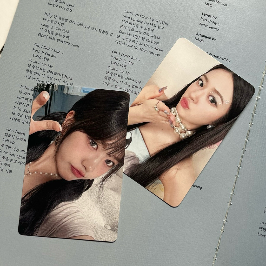 yujin ive photocard