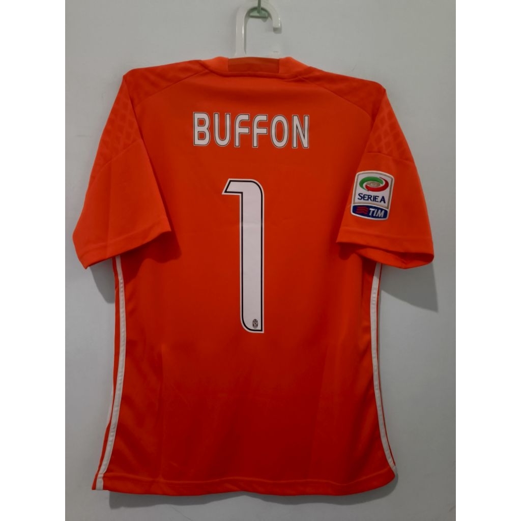 jersey baju bola retro jupe kiper orange buffon sport casual