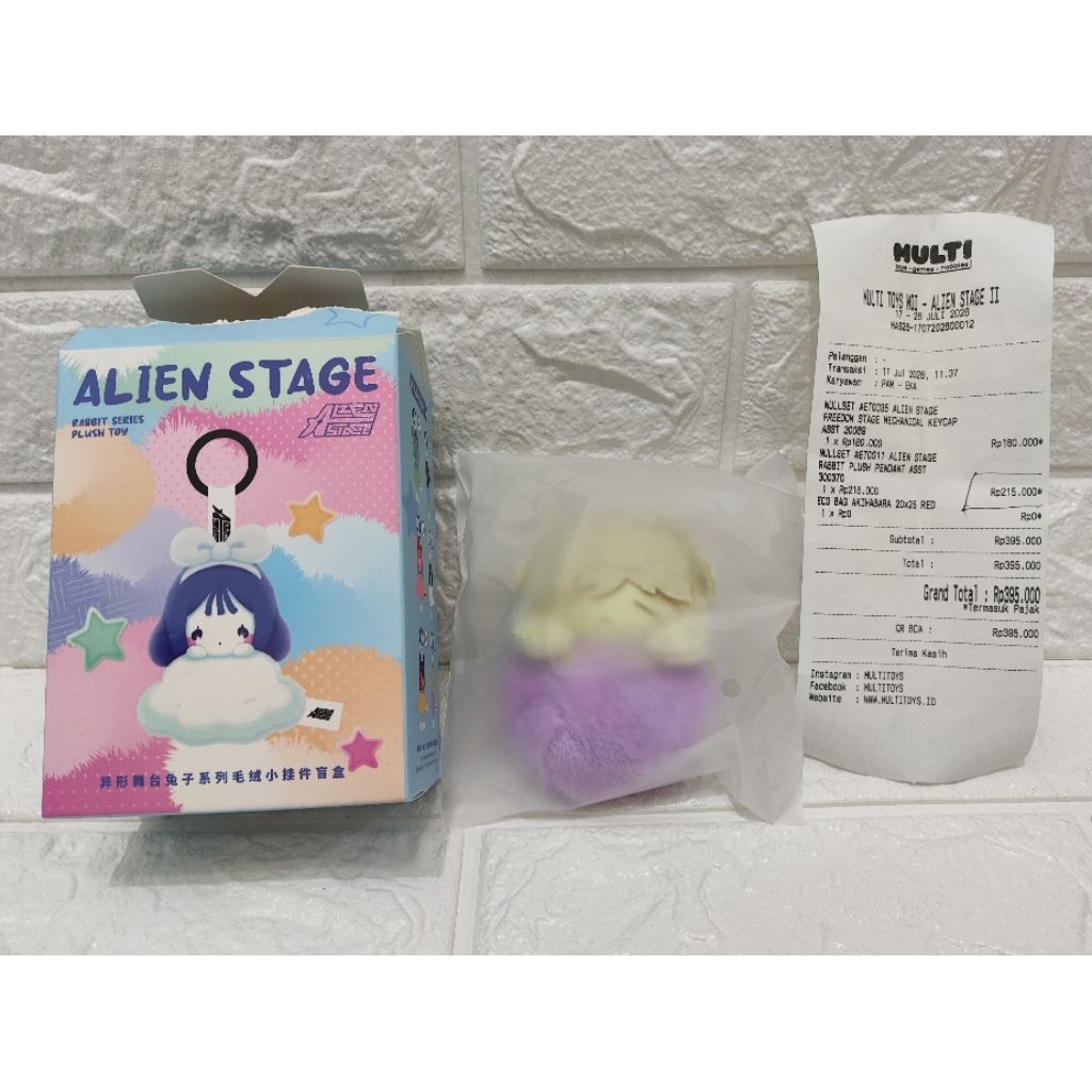 RABBIT SERIES PLUSH TOY ALIEN STAGE MURAH