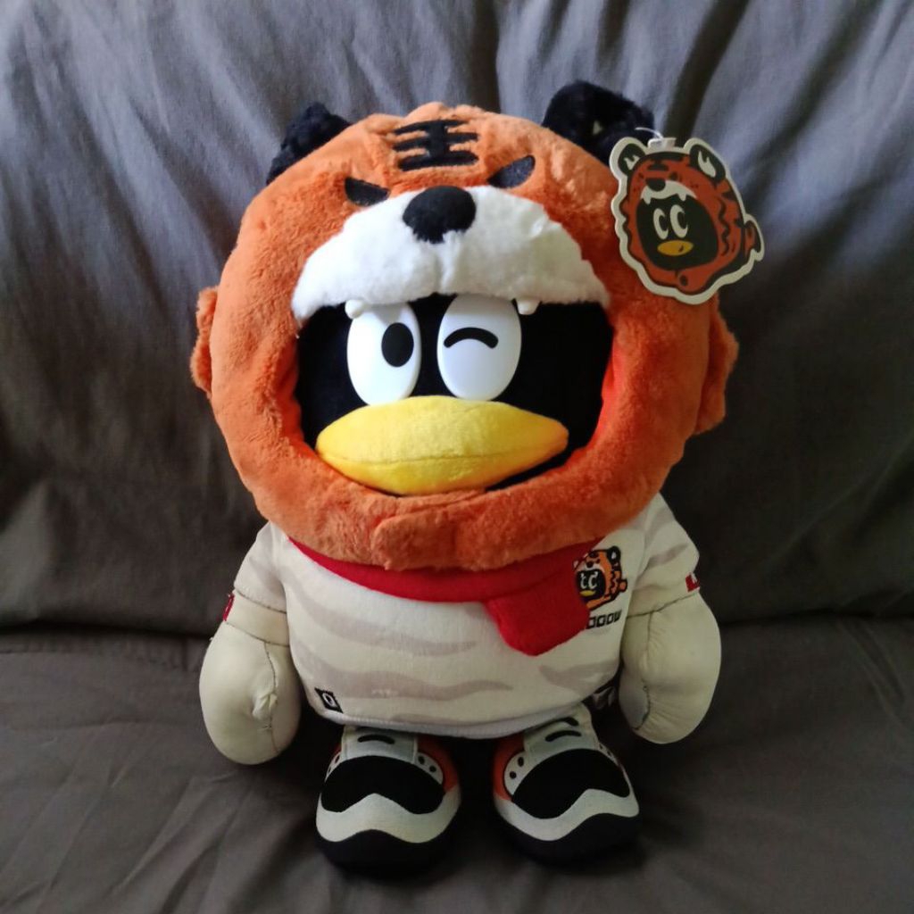 Boneka Penguin Tencent QQ Boxing Rare