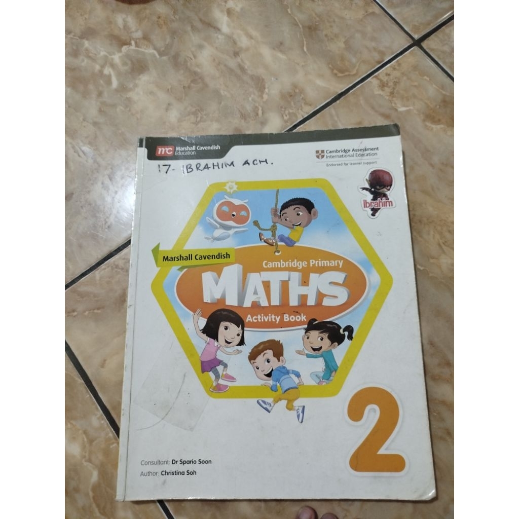 Marshall Cavendish Cambridge Primary Maths Activity Book 2 bekas