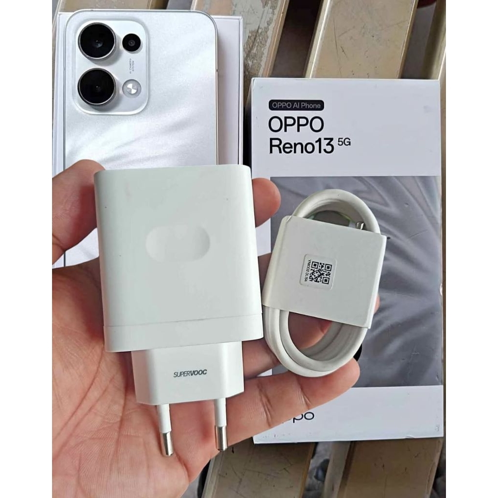 Charger original bawaan Oppo 45 Watt super vooc