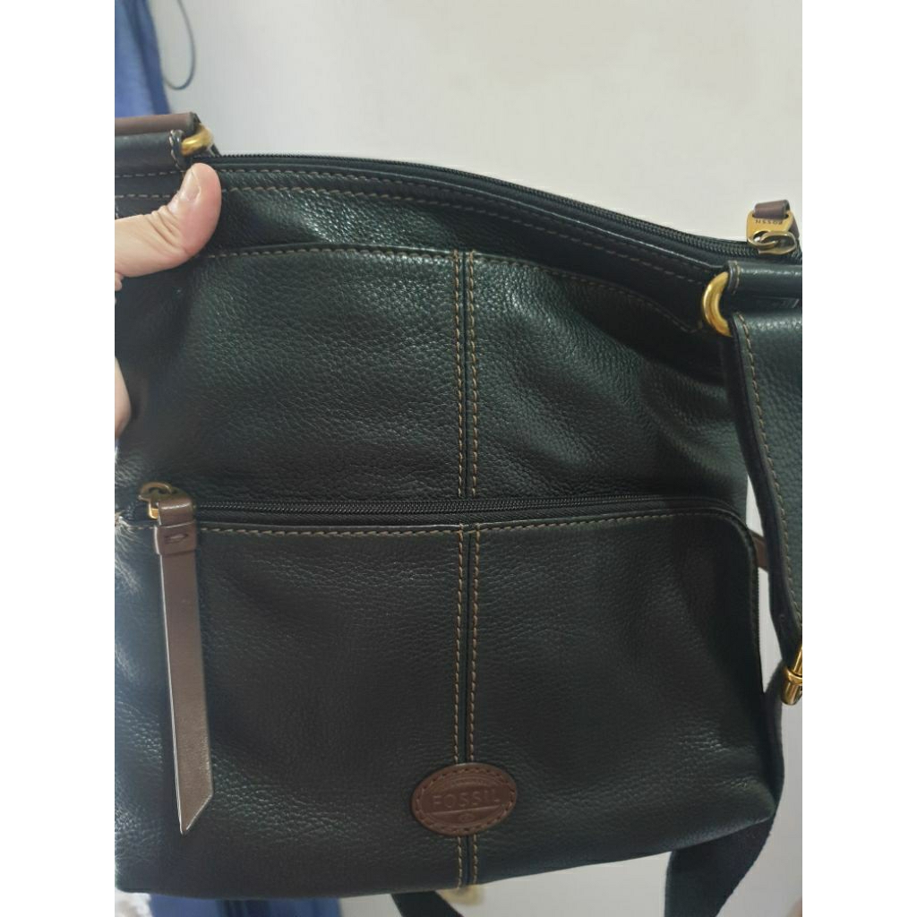 tas fossil original crossbody preloved