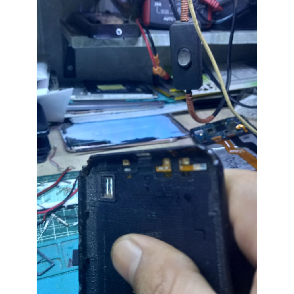 Backdoor Samsung A01 core hitam [second] original
