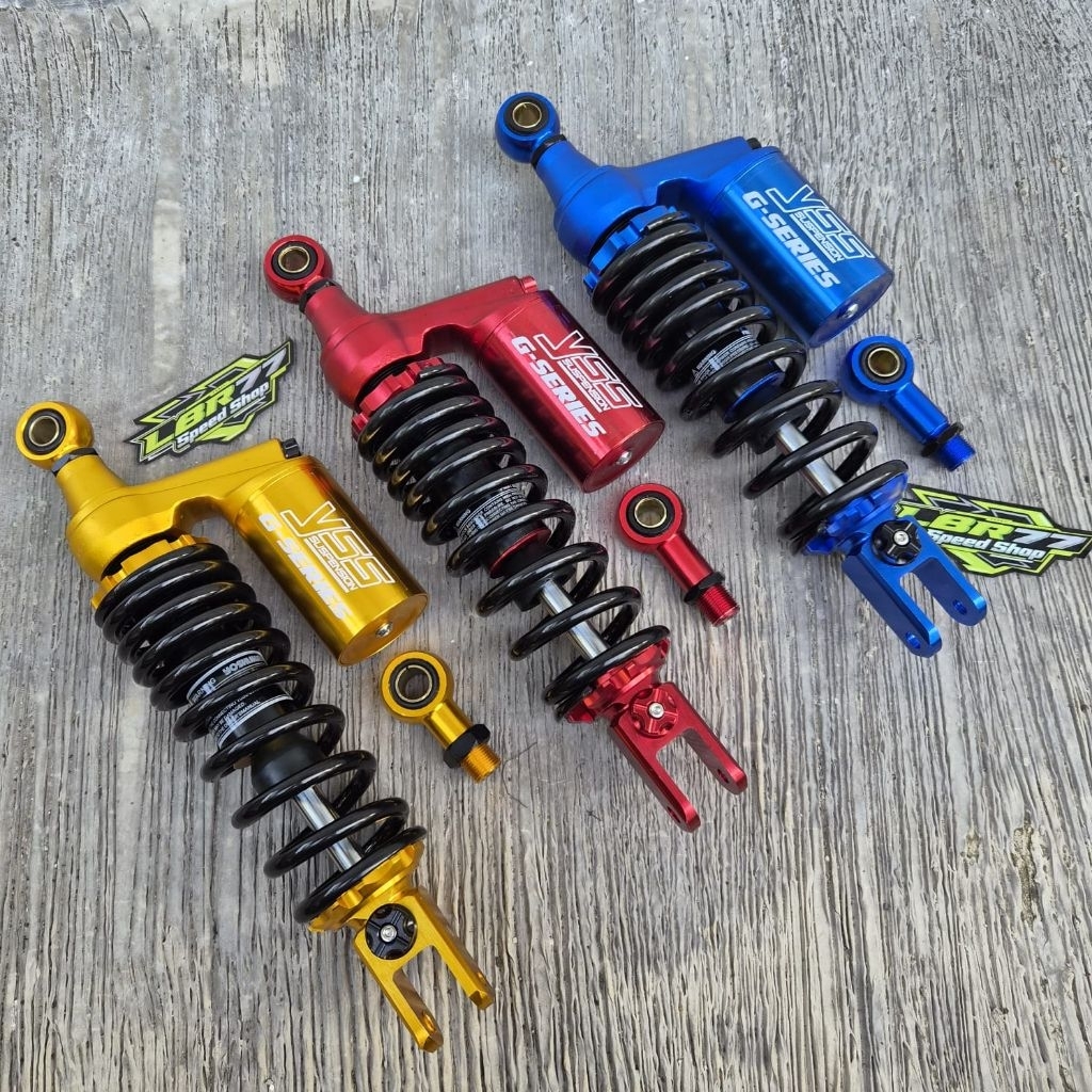 SHOCKBREAKER COPY YSS MODEL G-SPORT SERIES UKURAN 310MM DAN 330MM MOTOR MATIC SINGLE SHOCK ( MIO X-R