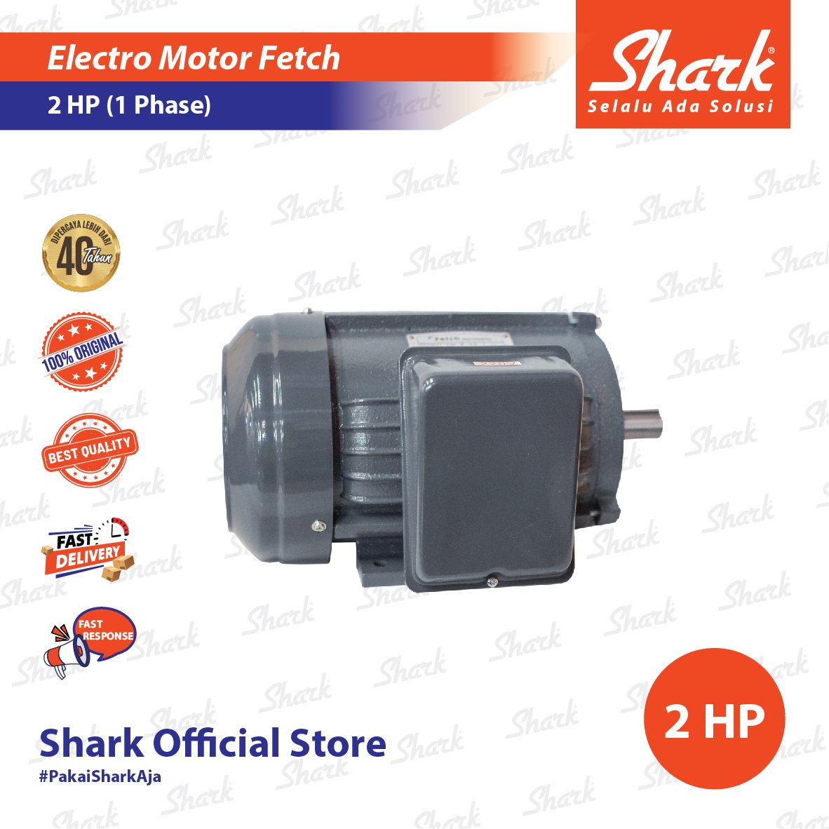 Elektro Motor 1Phase 2HP 4PFetch