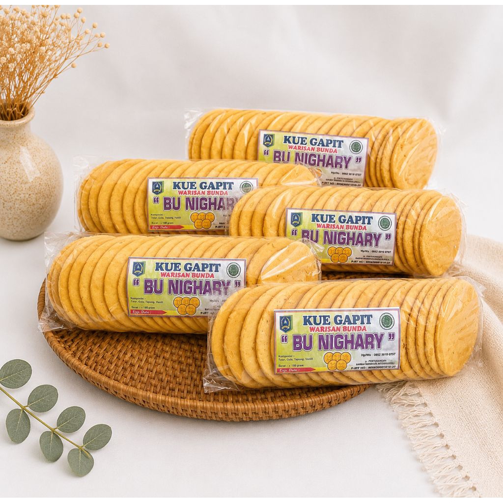KUE GAPIT “BU NIGHARY” | WADAI GAPIT KHAS NAGARA