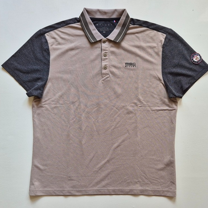 MILLET RSC Polo Shirt Kaos Kerah Lengan Pendek Size XL