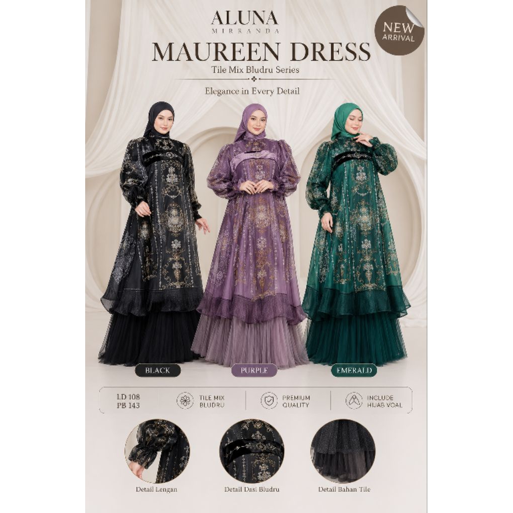Gamis Maureen By Aluna mirranda