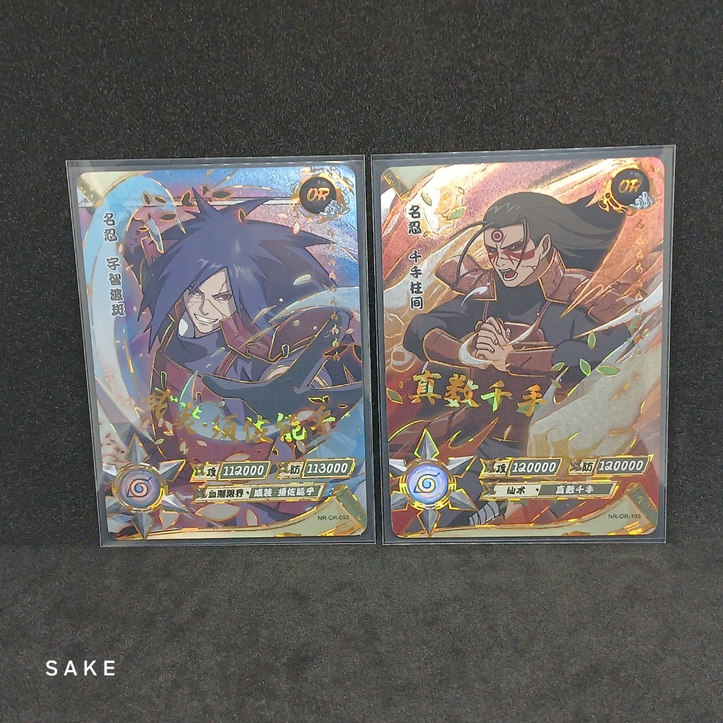 Kartu Koleksi CCG HIT OR & UR Naruto Asli 100% Kayou Duo Hashirama dan Madara