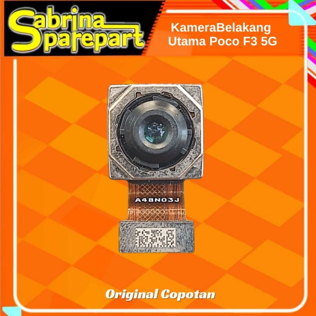 Kamera belakang Pocophone Poco F3 5G  Second original copotan