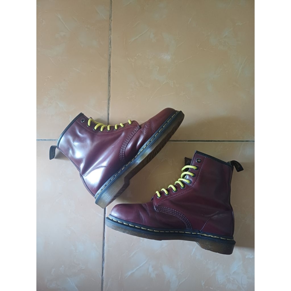 docmart dr martens 1460 red cherry size 42