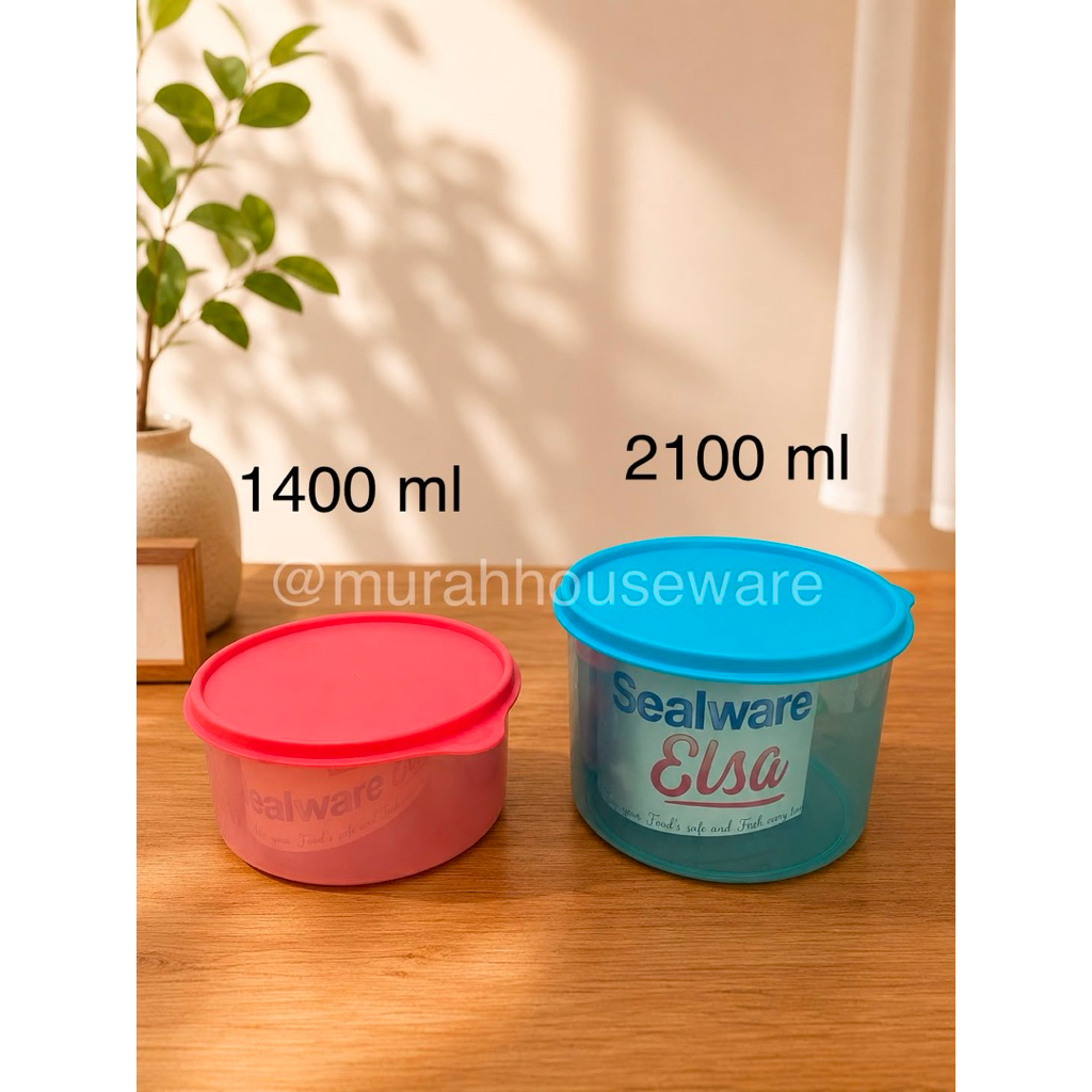 toples elsa, sealware elsa 1400 & 2100 ml GBU plast
