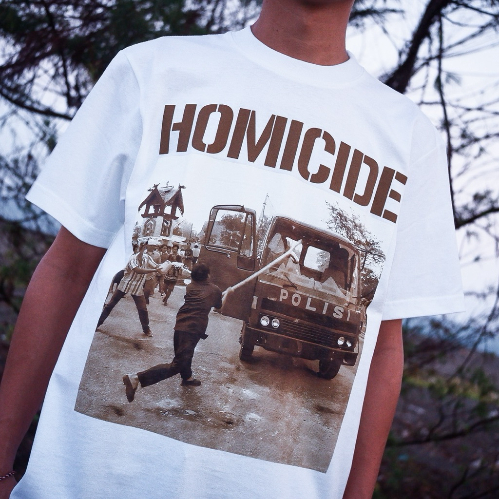 Tshirt HOMICIDE - PATHOS BUNDLING CD - Official Merchandise