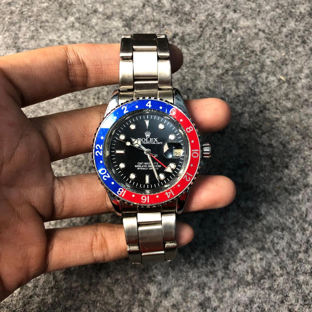 Jam tangan rolex kw premium matic second original