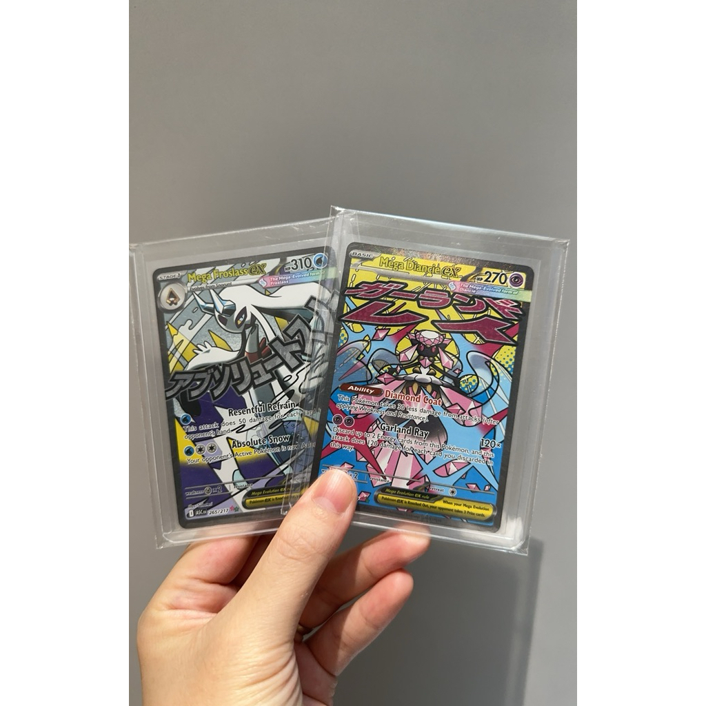 Kartu Pokemon Mega Diance Ex & Mega Froslass Ex
