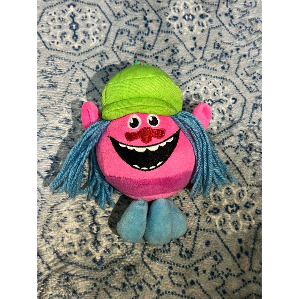 keychain cooper trolls plush squishy boneka