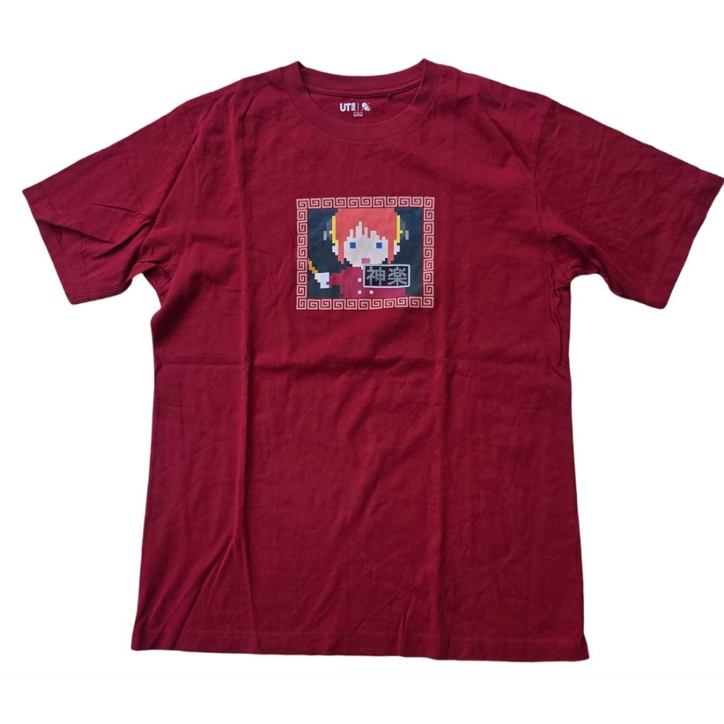 Kaos Uniqlo UT x Gintama Sixe L