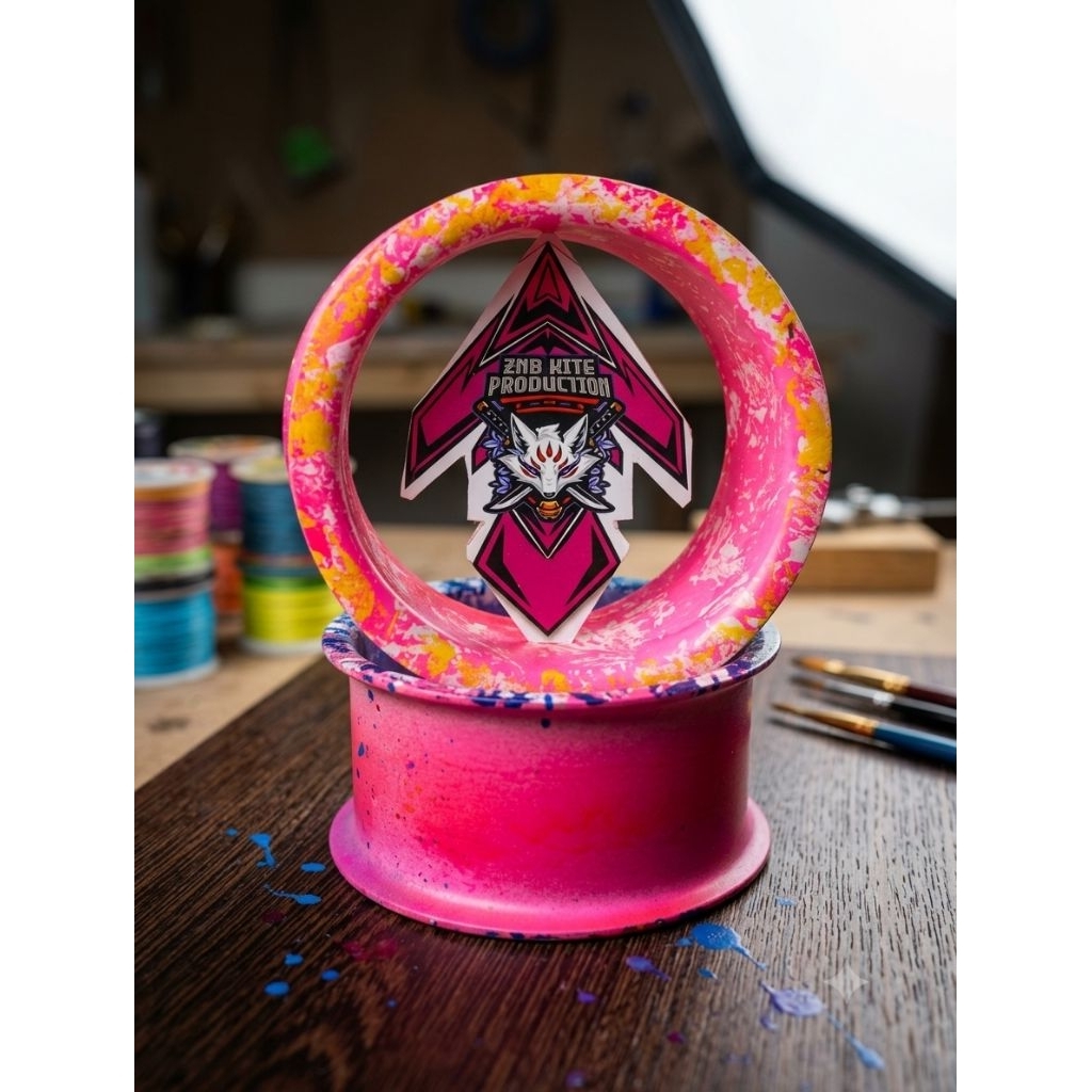 Bladu pengulung benang keren wibu pink  kitsune, Bladu Warok, bladu murah, Bladu karakter wibu,Bladu