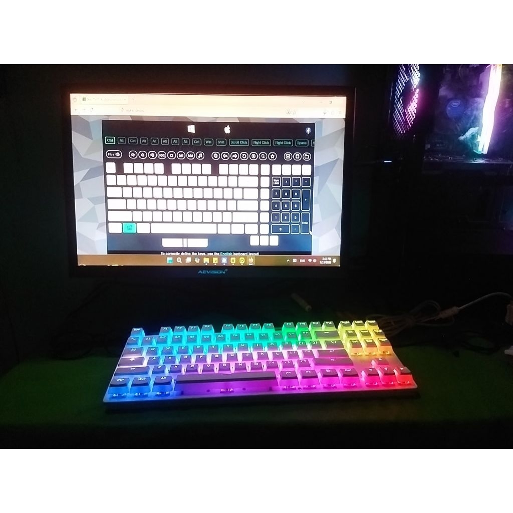 Keyboard REXUS MX9P (preloved)