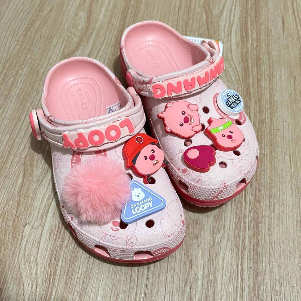 Sandal Crocs Loopy Zanmang Dewasa Sandal Crocs Wanita Loopy