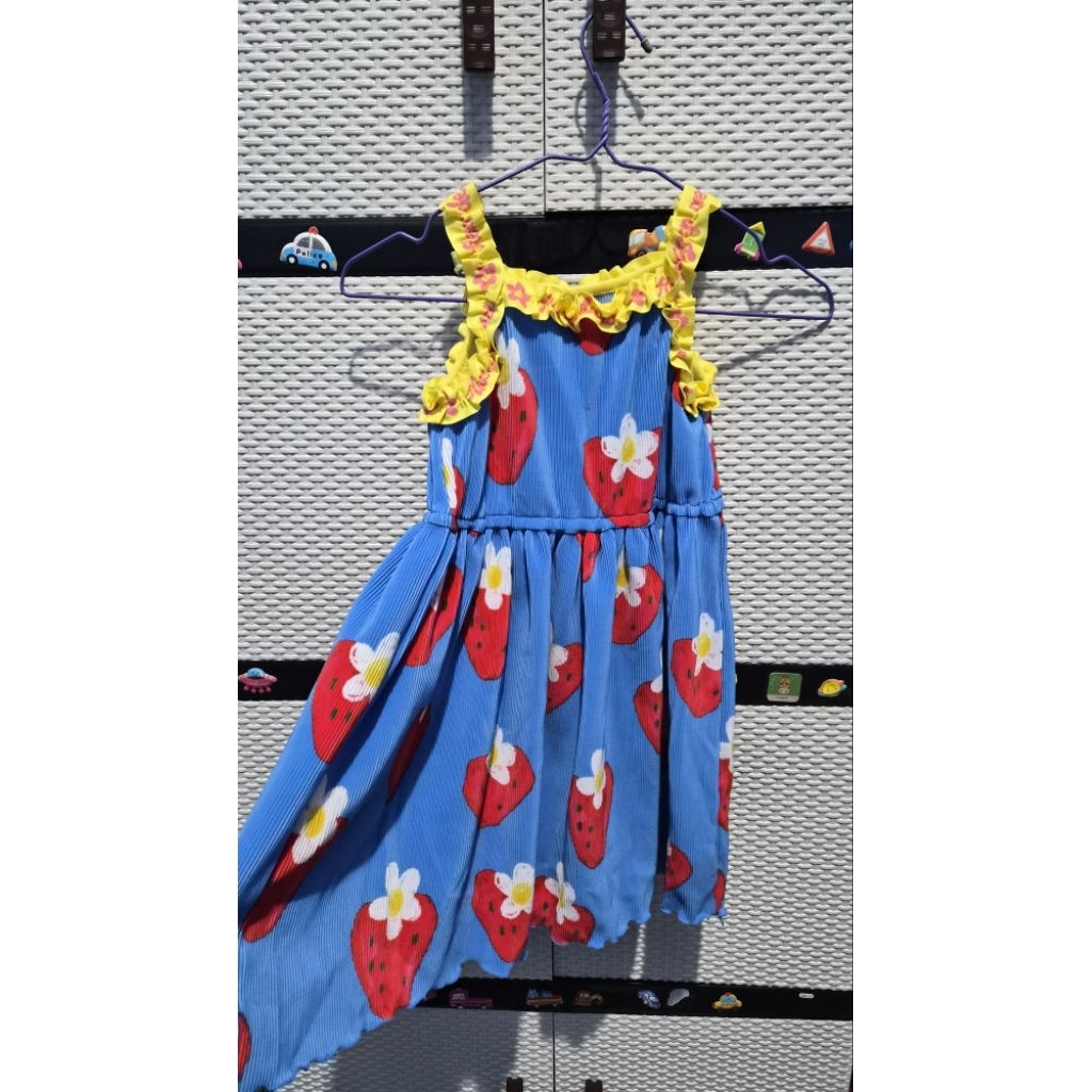 dress plisket bebebebe