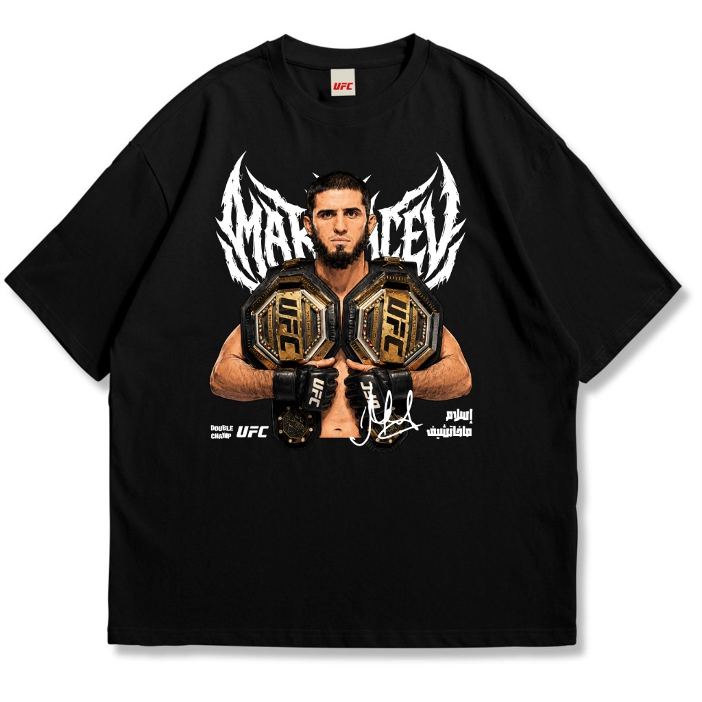 Kaos UFC Islam Makhachev Tshirt Islam Makhachev Combed 24S
