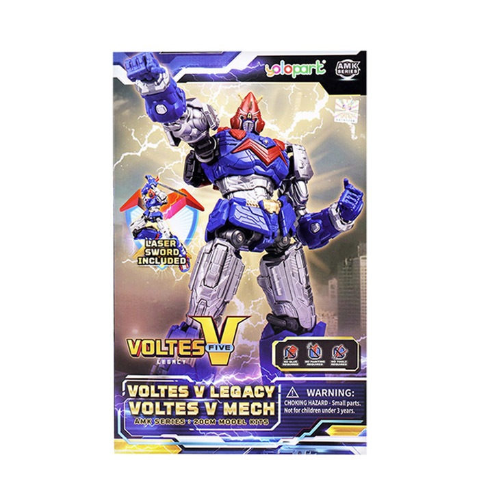 YOLOPARK Voltes V: Legacy Soul of Chogokin GX-118 Voltes V